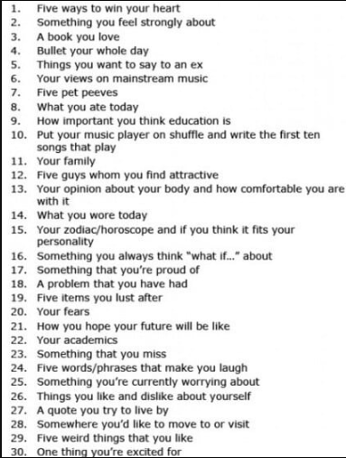 Send me some numbers