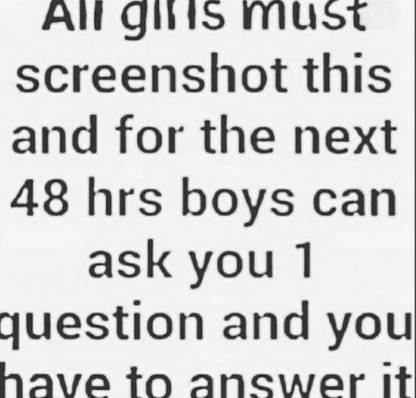 Oh god there’s a girl version of this to but ask away!