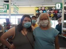 I ran into Carolyn during the pandemic and I was the first one to do so.