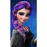 This is a pic of Elsa. She sent it to me and told me she's going goth.