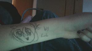 my friend did that on my arm