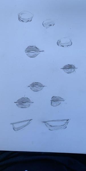 My sketches I just did