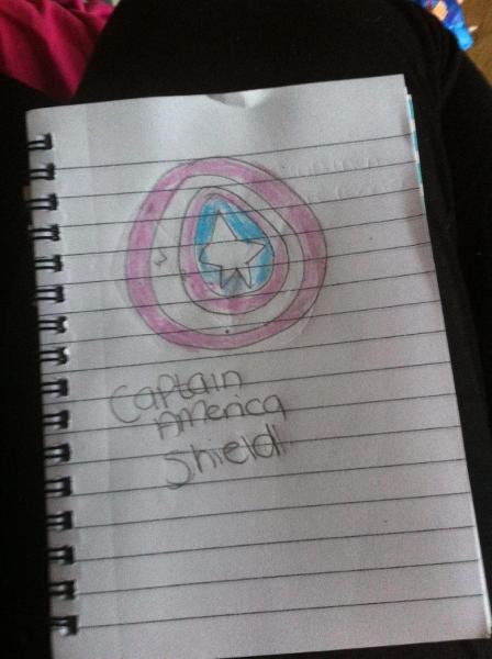 Captain America Shield (I drew it)