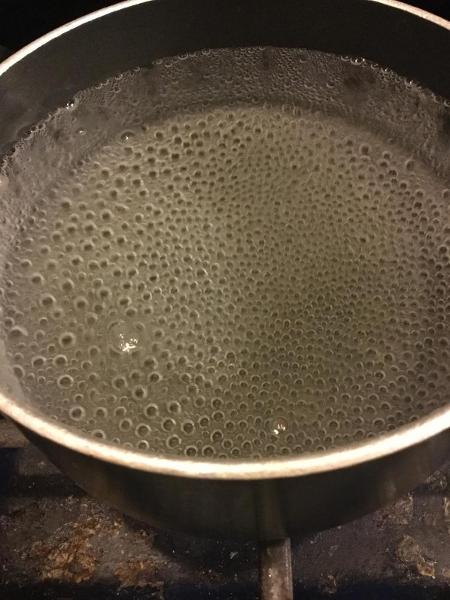 I am cooking fish eggs *disclaimer* I am not just a lot of bubbles