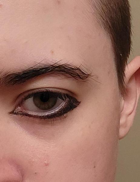 Why does this makeup make my eyes look so intimidating ??