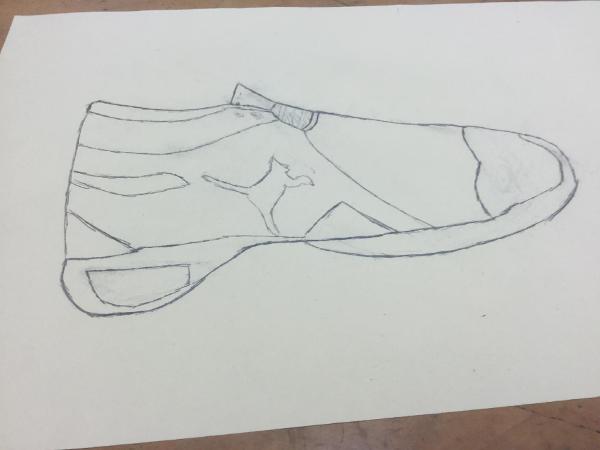 My Shoe Drawing