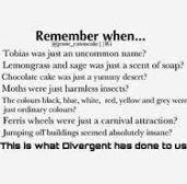 Divergent Changed Us