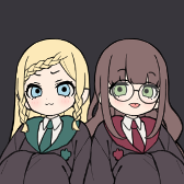 Draco and Harry as girls!