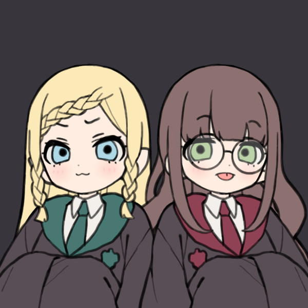 Draco and Harry as girls!