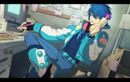 Aoba when..when we calling each other on the phone