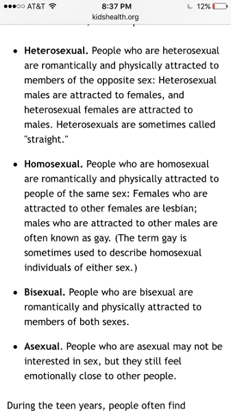 Eerrrr I'm on teens health and it lists only these as the sexual orientations -_-