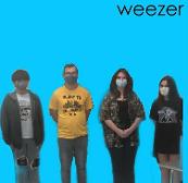 me and my friends and my teacher recreated the weezer album