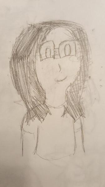 For at BweontehKwispy Sorry I had to make it cartoonish because I can't draw people very well!!