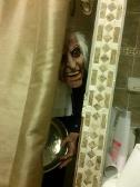 I seen this In the bathroom Creepy stalker!?