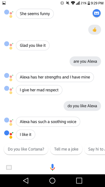 This just in: GA is gay for Alexa