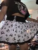 ootd KUROMI SKIRT ONE (i have a matching shirt for the skirt)