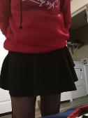 Lovejoy hoodie, black skirt ✨️with a pocket✨️, and fishnet leggings