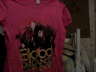 my awesome BOTDF shirt I got from my mom for Christmas