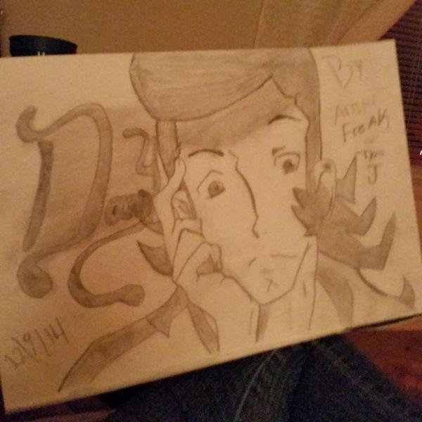 my drawing of dandy hope i did good
