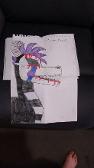 Found this pic of marionette from fnaf as a dragon. When i drew it.