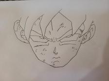 What do yall think about my Goku I drew??