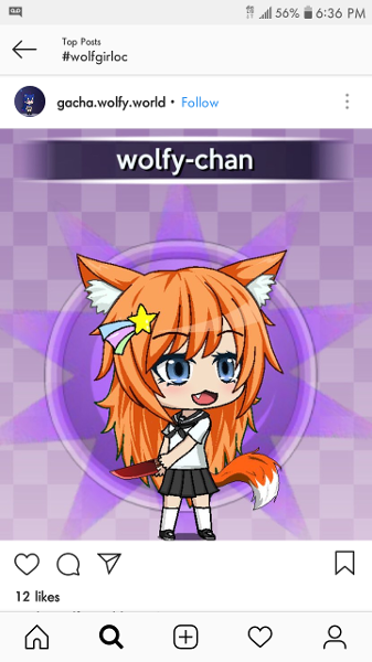 It's Nellora the foxy wolf chan cringe yandere wtf